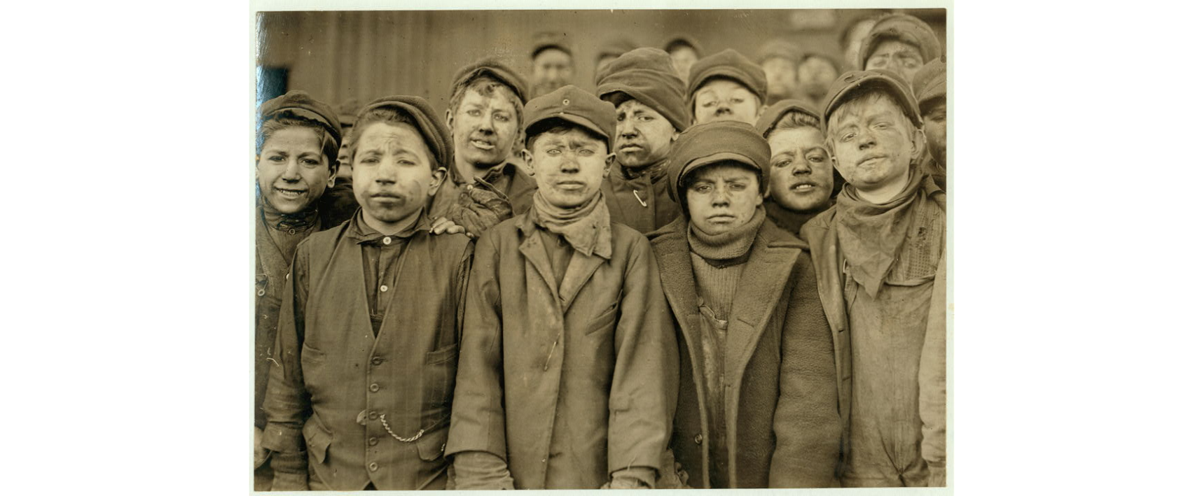 Lewis Hine breaker boys coal mine Hughestown Borough Pennsylvania 1911 NCLC Library of Congress