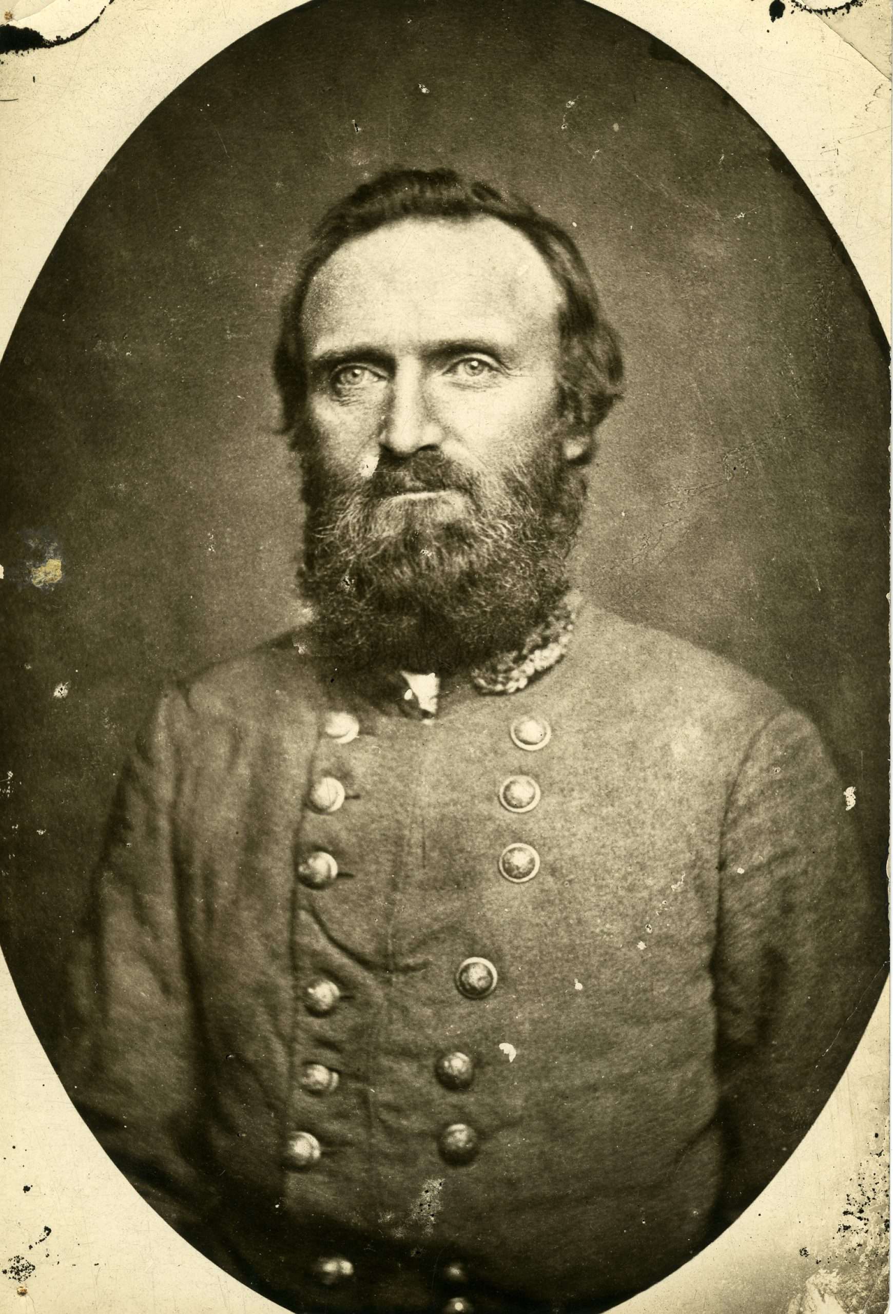 Portrait of Confederate general Thomas Jonathan 'Stonewall' Jackson